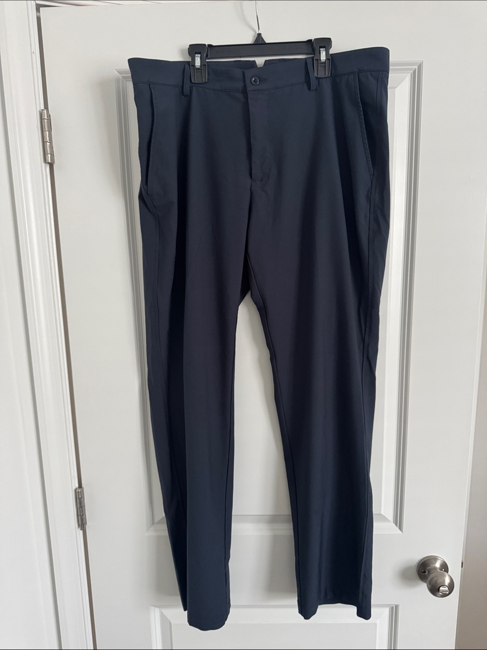 Dunning Men's Navy Dress Pants - Classic Tailored Fit